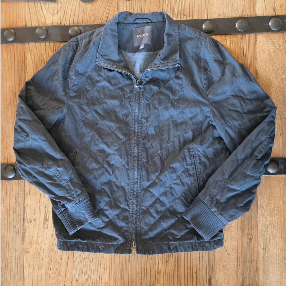 Bonobos Quilted Bomber Jacket sz L